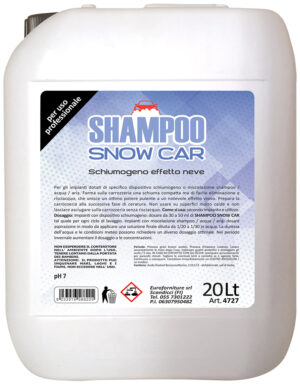 SHAMPOO SNOW CAR