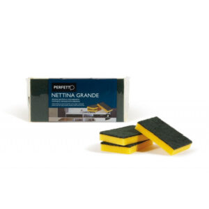 SPUGNA NETTINA GRANDE CON ABRASIVO