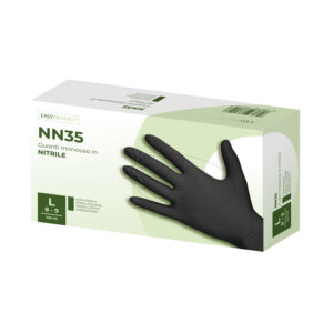 GUANTI NITRILE NN35 EASY NERO