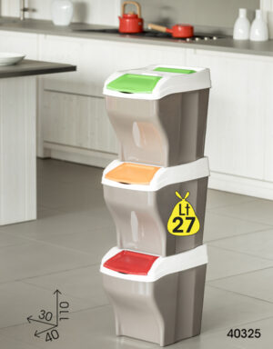 PATTUMIERA POKER PLUS SET 3X27LT